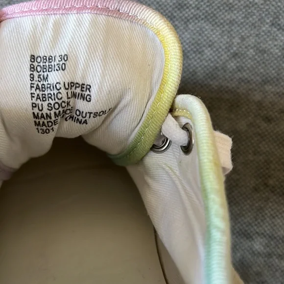 Steve Madden multi colored platform shoes 9.5M - Picture 7 of 12